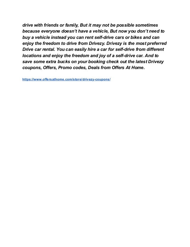 drivezy coupon new user