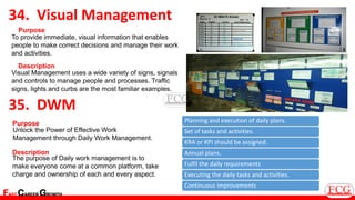 Drive Efficiency with Lean Tools used for qms | PPT