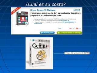 ¿Cual es su costo?
 