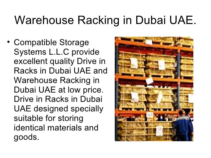 Drive in racks in dubai uae, warehouse racking in dubai uae