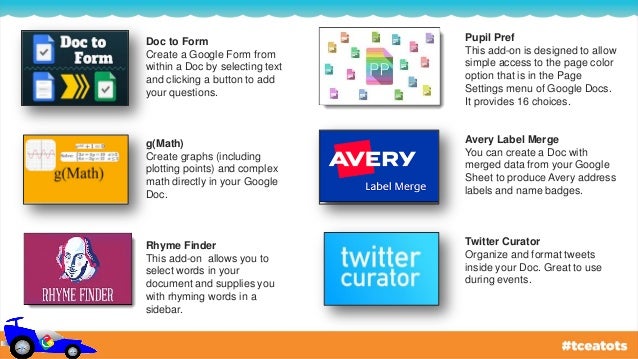 How do you make avery labels in google docs
