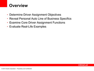 Oracle Insbridge Driver Assignment | PPT