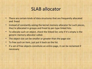 Driver development – memory management | PPT
