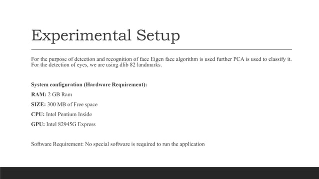 Driver Drowsiness Detection System using machine learning ppt. | PPT