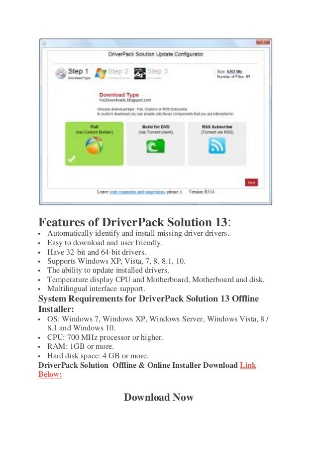 driverpack solution latest version