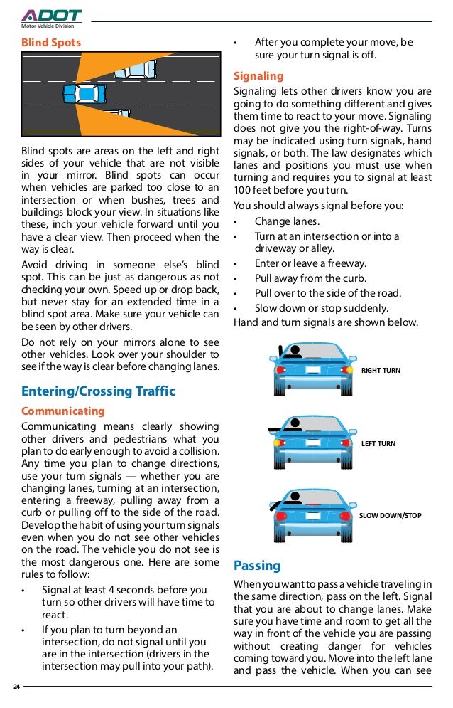 Arizona Driver License Manual