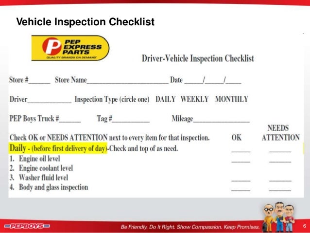 Truck Driver s Checklist