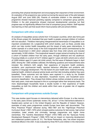 Early child development: Report on case studies | PDF