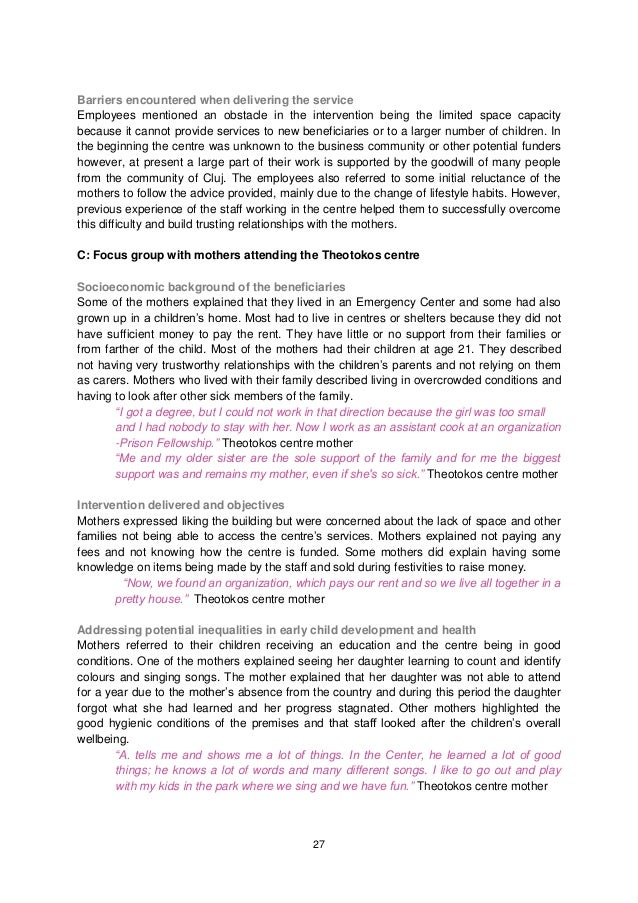 sle study report child development early child development report on studies sle study report child development early child development report on studies