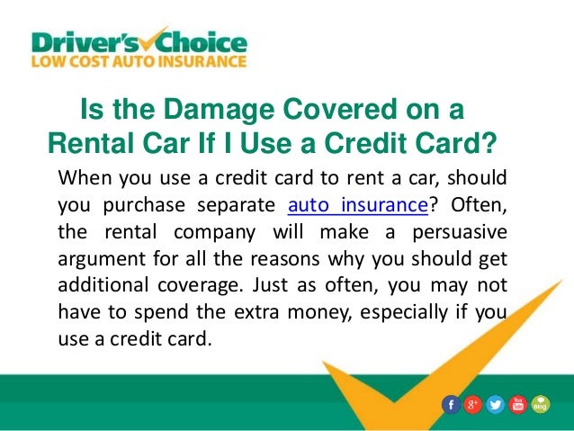 Which Credit Card Use For Rental Cars Insurance Which Credit Card Use For Rental Cars Insurance
