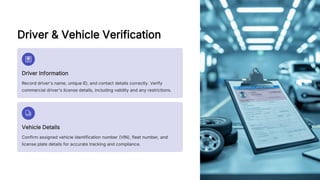 Drivers Daily Log Inspection with eAuditor Audits & inspections | PDF
