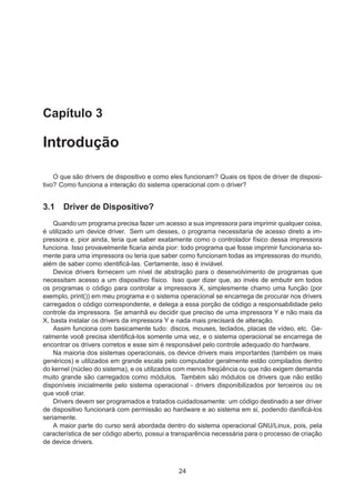 Drivers de Dispositivos Linux