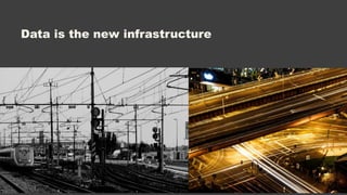 Data is the new infrastructure
 