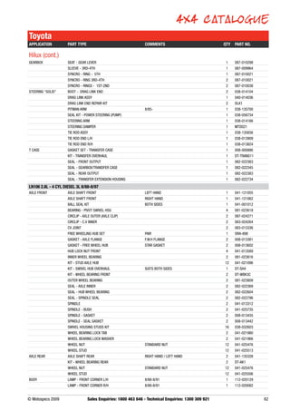 Drivetech 4x4 catalogue | PDF