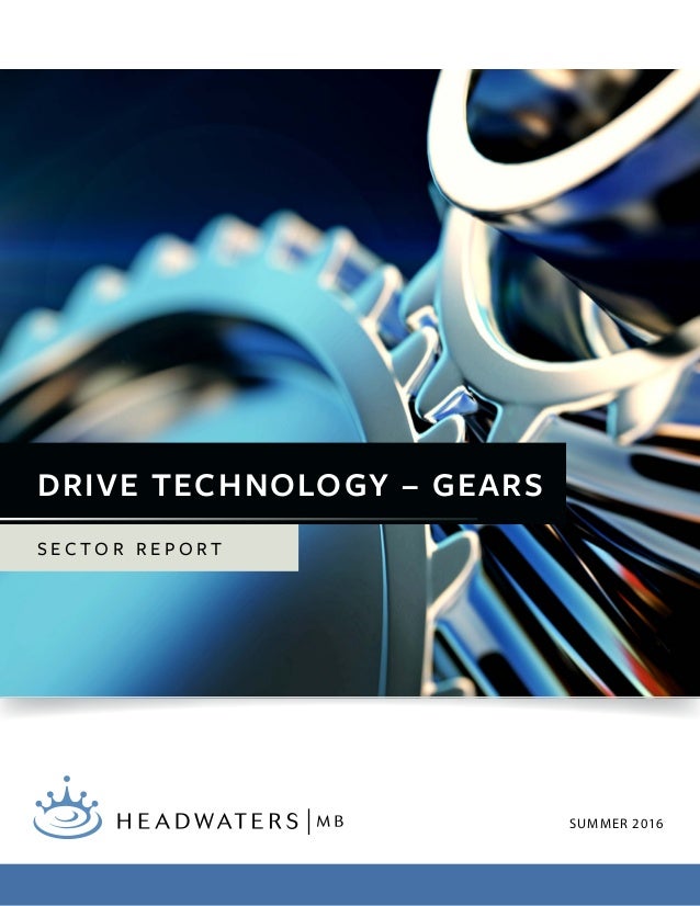 Gear Suppliers Need to Diversify Their Application Range as a Hedge