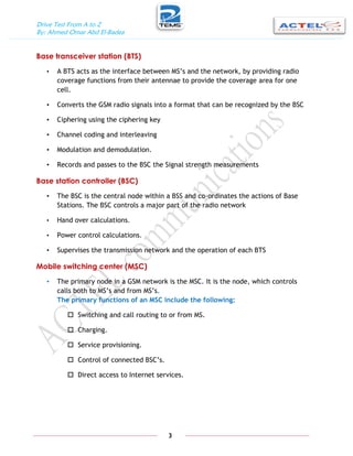 Drive test 1 | PDF
