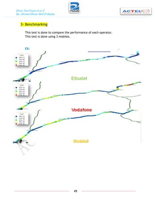 Drive Test Explain | PDF