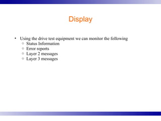 Drive test final | PPT