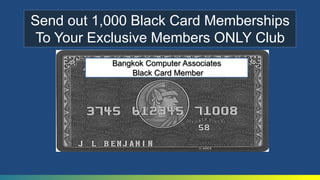 You want a business card SO POWERFUL that if you dropped It on the ground and someone found it 2 weeks later……they would STILL call you!