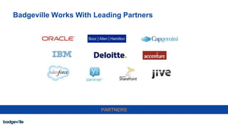 PARTNERS
Badgeville Works With Leading Partners
 