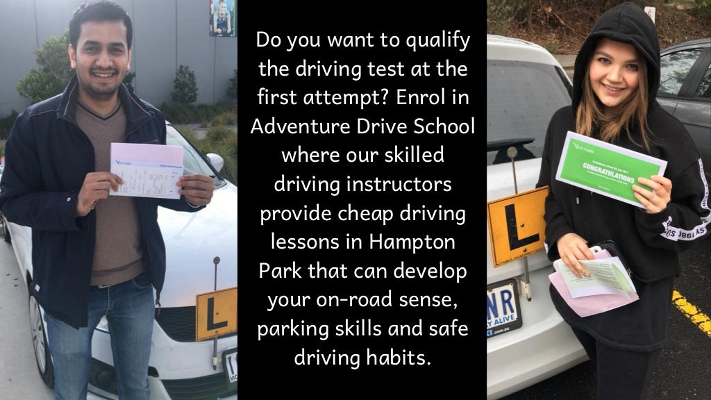 Driving Lessons in Cranbourne & Hampton Park Making You a Confident