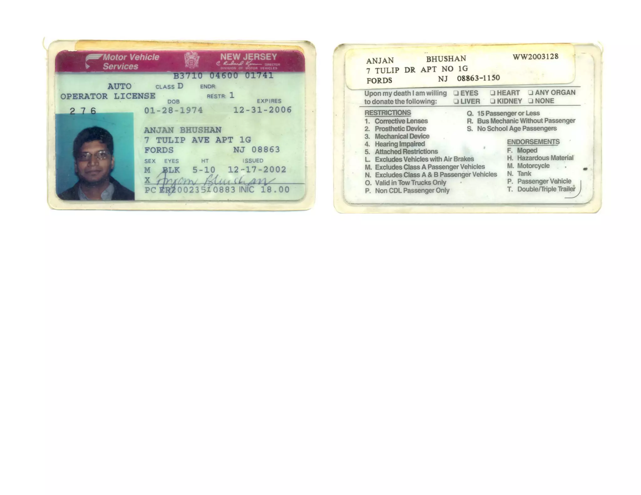 Driving license-nj-pdf | PPT