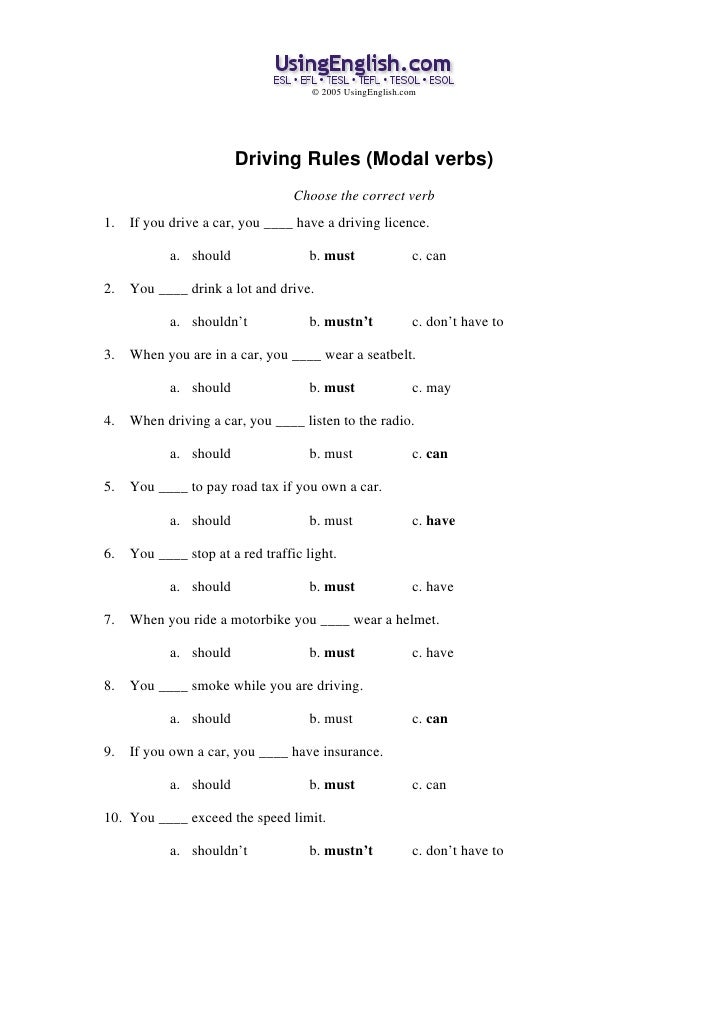 modal verbs questions exercises modal verbs questions exercises
