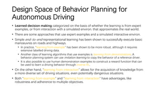 Driving Behavior for ADAS and Autonomous Driving VI | PDF