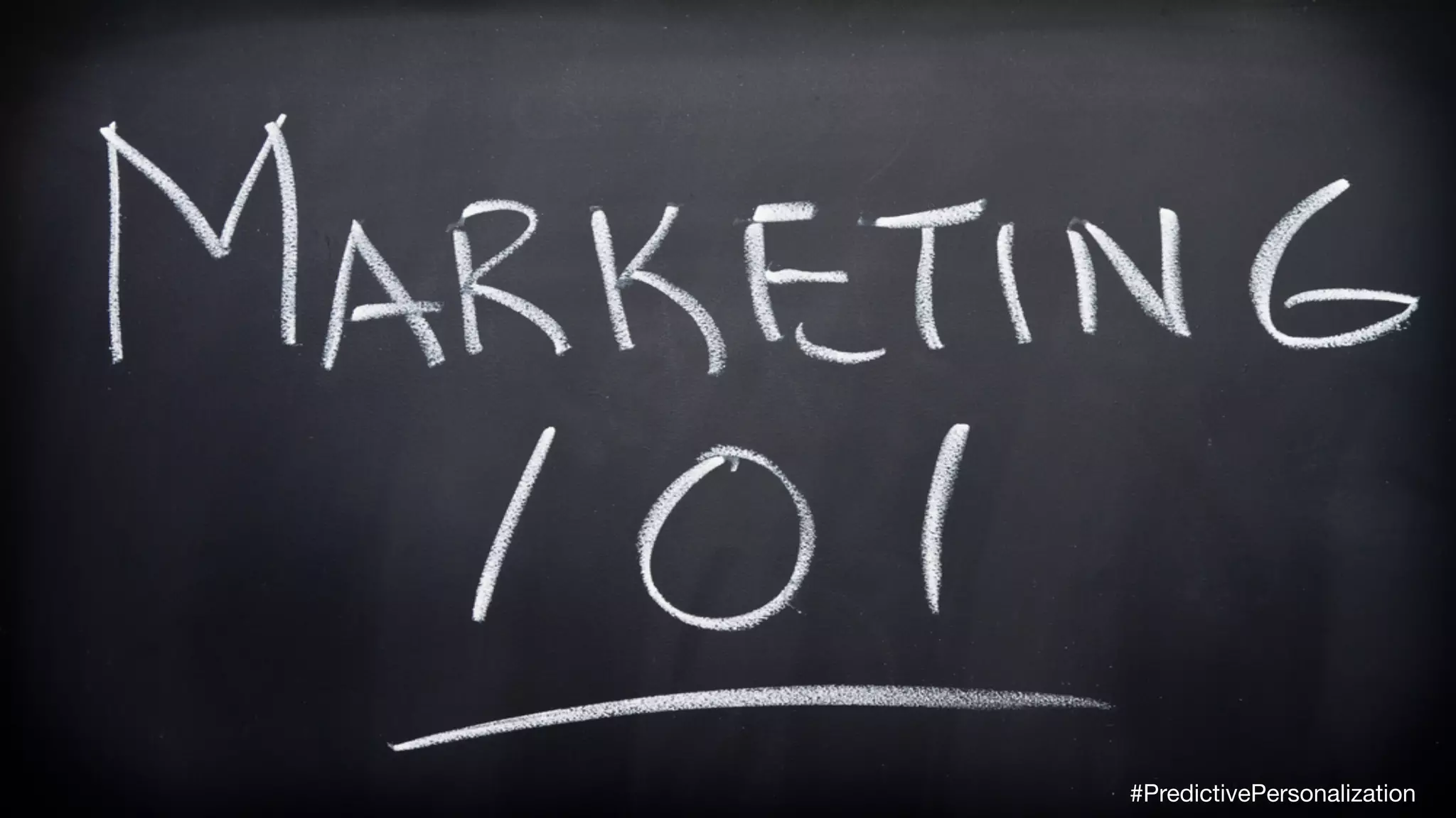 #PredictivePersonalization
 