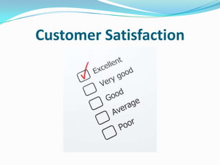 Customer Satisfaction<br />