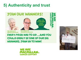 5) Authenticity and trust
 