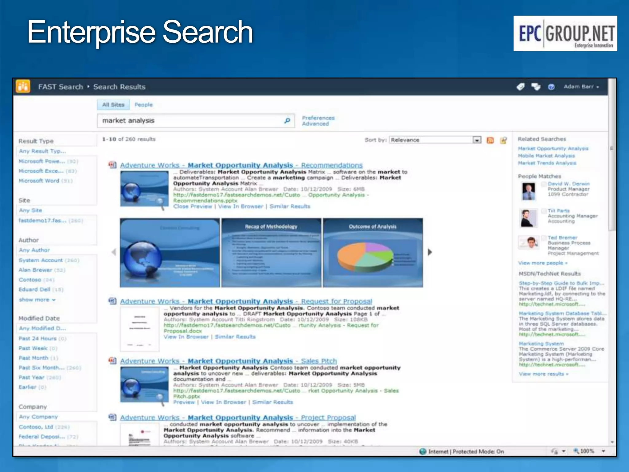 Enterprise Search
 