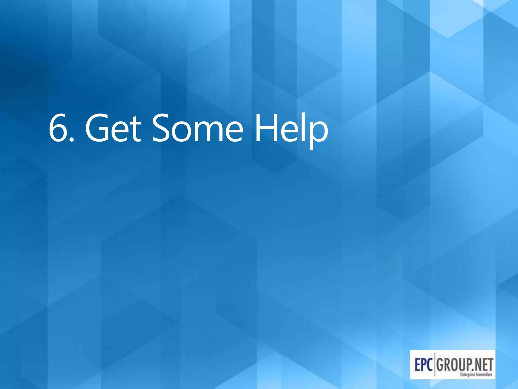 Driving End User Adoption in SharePoint 2013 & 2010 - EPC Group