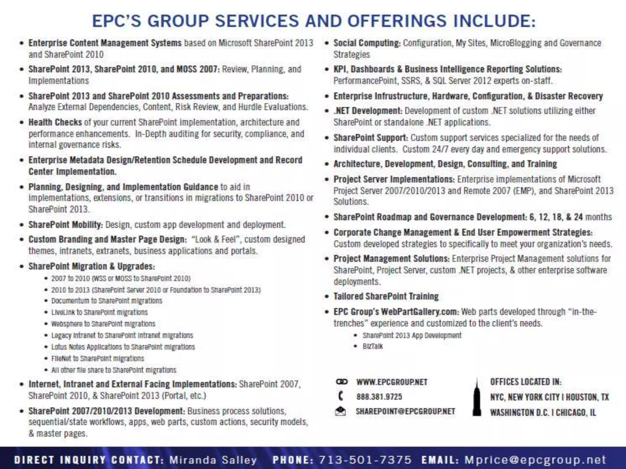 Driving End User Adoption in SharePoint 2013 & 2010 - EPC Group