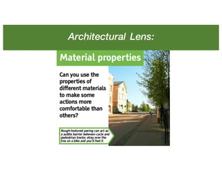 Architectural Lens:
 