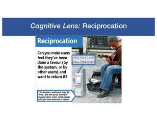 Cognitive Lens: Reciprocation
 