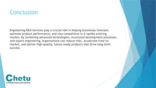 Engineering R&D Services for Innovative Product Development | PPTX