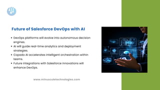 Driving Intelligent Automation with Copado AI to Optimize Salesforce ...