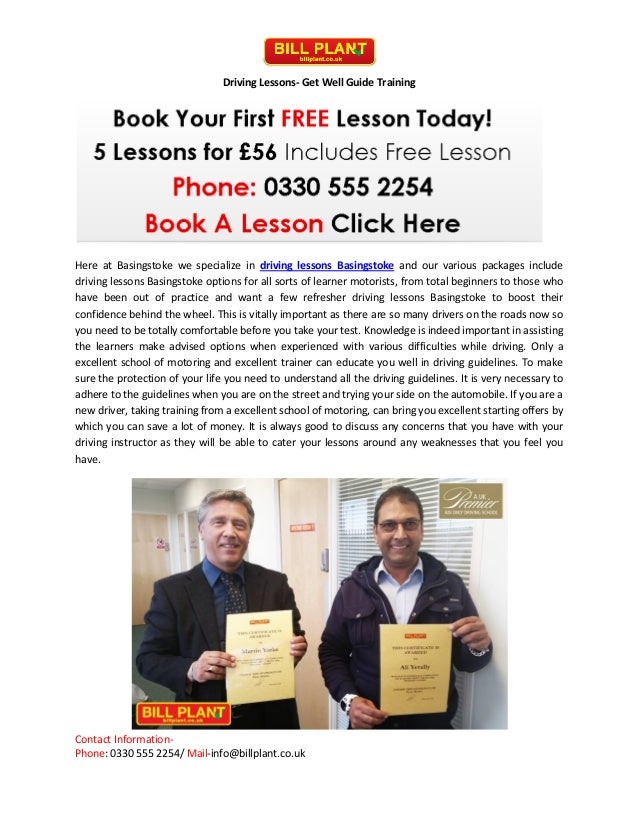 Driving lesson Basingstoke