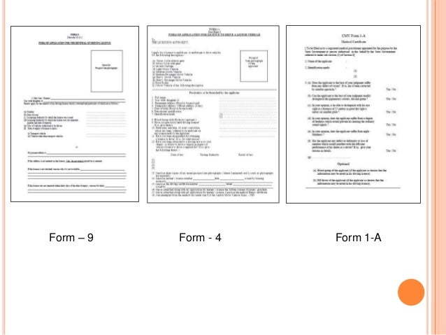 9 licence form driving for Driving license assistant