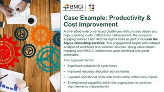 Driving Operational Excellence Through Lean Six Sigma Consulting ...