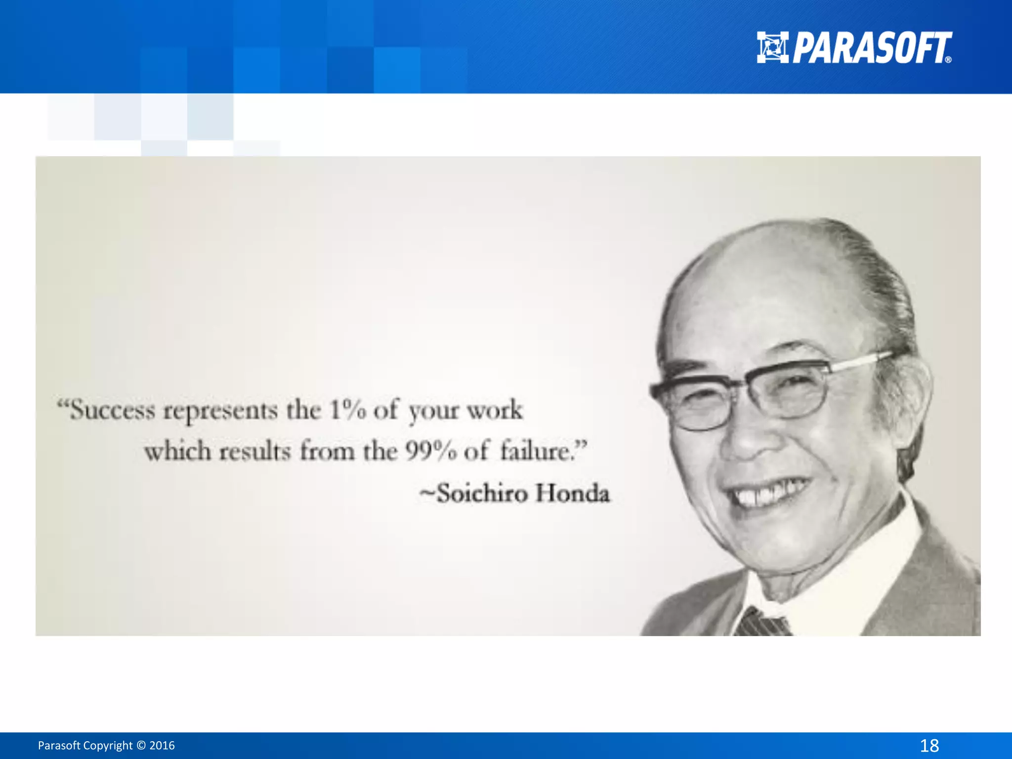 Parasoft Copyright © 2016 1818
 