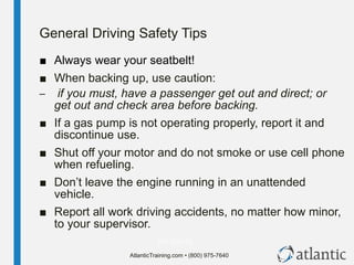Driving Safety