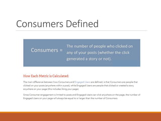 Consumers Defined
 