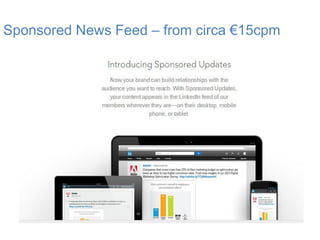 Sponsored News Feed C from circa 15cpm
 