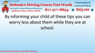 Driving tips for new college students | PPT
