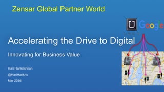 Driving to Digital - Zensar global partner forum