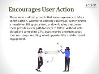 DRIVING USER ENGAGEMENT & CONVERSIONS WITH THE POWER OF CALL-TO-ACTIONS ...