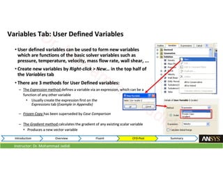 Instructor: Dr. Mohammad Jadidi
 