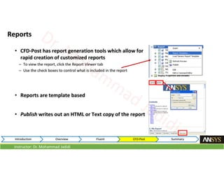 Instructor: Dr. Mohammad Jadidi
 